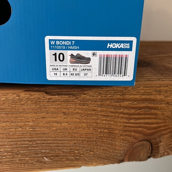 Hoka Bondi 7, women’s size 10 - Picture 2 of 7
